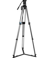 TREPPIEDE SQ75 VIDEO CON TESTA FLUIDA VHS10 SEMISFERA 75MM