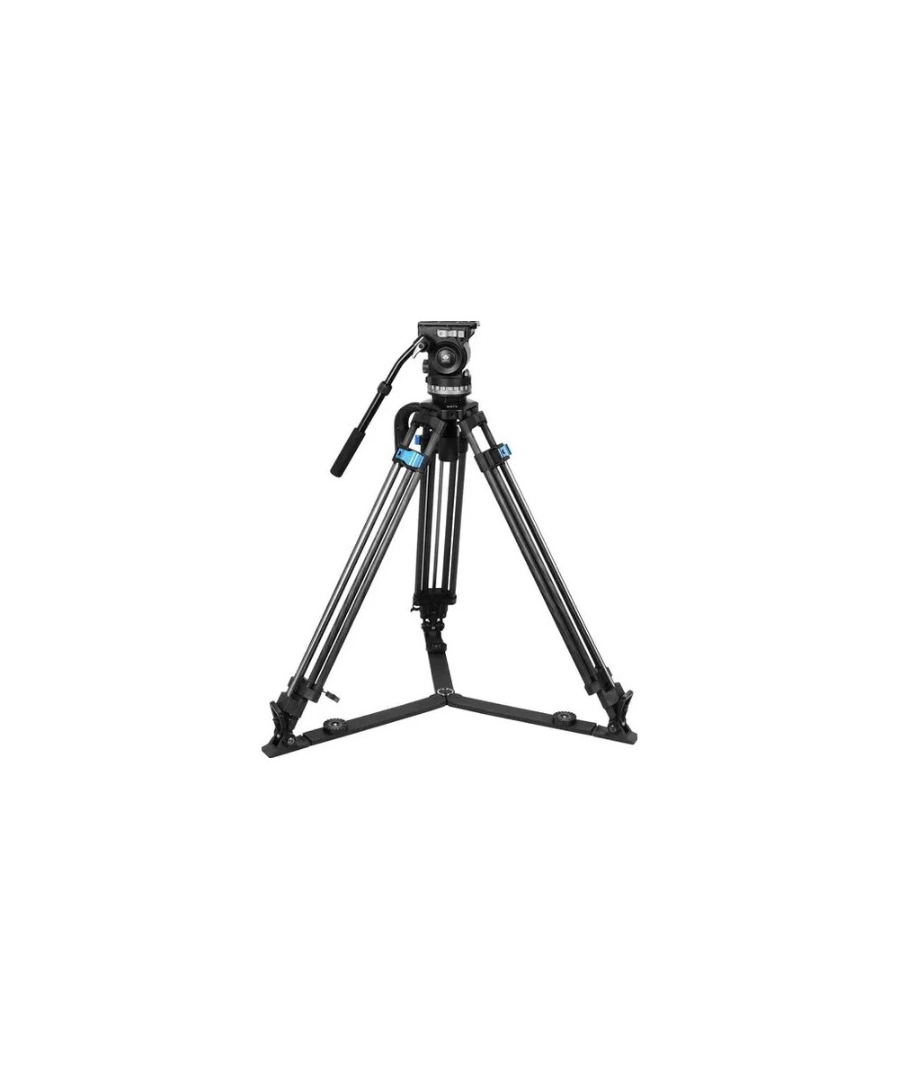 TREPPIEDE SQ75 VIDEO CON TESTA FLUIDA VHS10 SEMISFERA 75MM