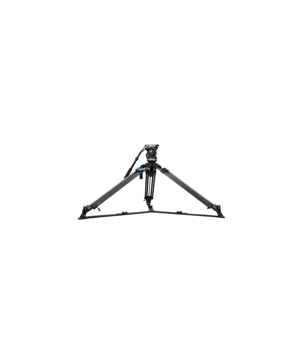 TREPPIEDE SQ75 VIDEO CON TESTA FLUIDA VHS10 SEMISFERA 75MM