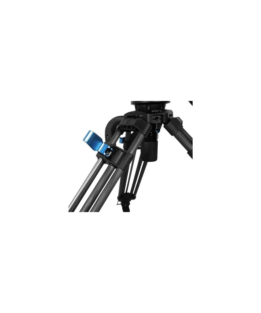 TREPPIEDE SQ75 VIDEO CON TESTA FLUIDA VHS10 SEMISFERA 75MM
