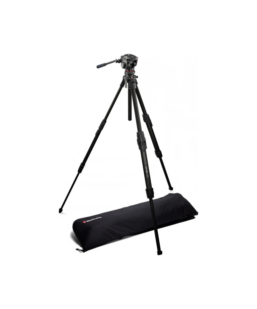ONE Treppiede in Alluminio con Testa Fluida 500X