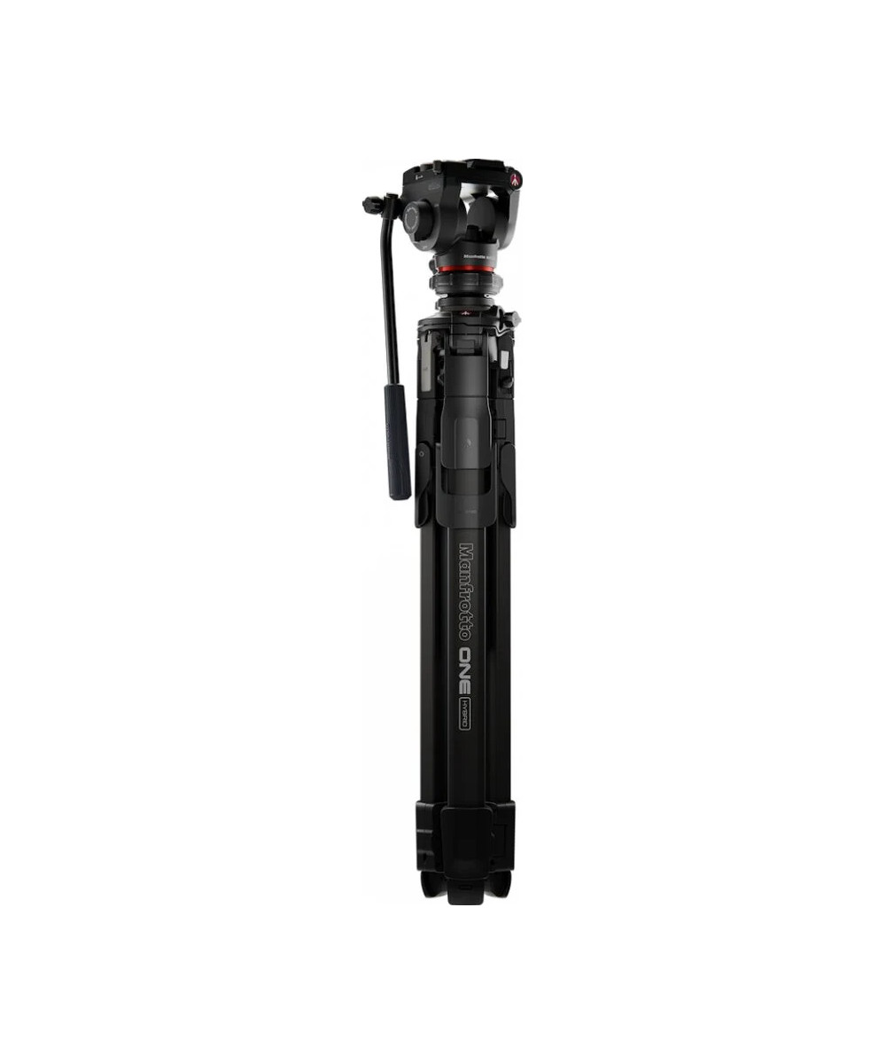 ONE Treppiede in Alluminio con Testa Fluida 500X
