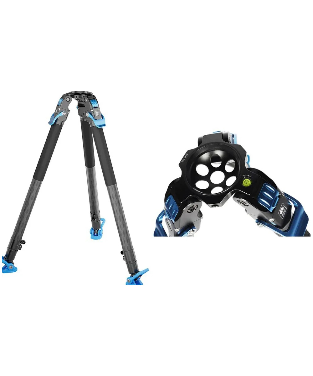 Kit treppiede video professionale SVT75 + SVH15 LITE Rapid in fibra di carbonio