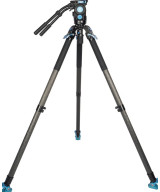 Kit treppiede video professionale SVT75 + SVH15 LITE Rapid in fibra di carbonio
