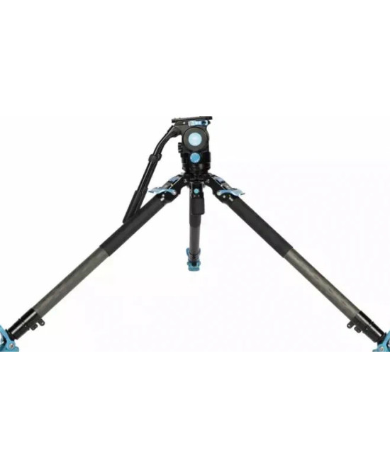 Kit treppiede video professionale SVT75 + SVH15 LITE Rapid in fibra di carbonio