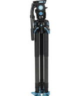 Kit treppiede video professionale SVT75 + SVH15 LITE Rapid in fibra di carbonio