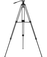 EL-VT01 TREPPIEDE BROADCAST CON TESTA VIDEO SU BASE LIVELLANTE 75MM