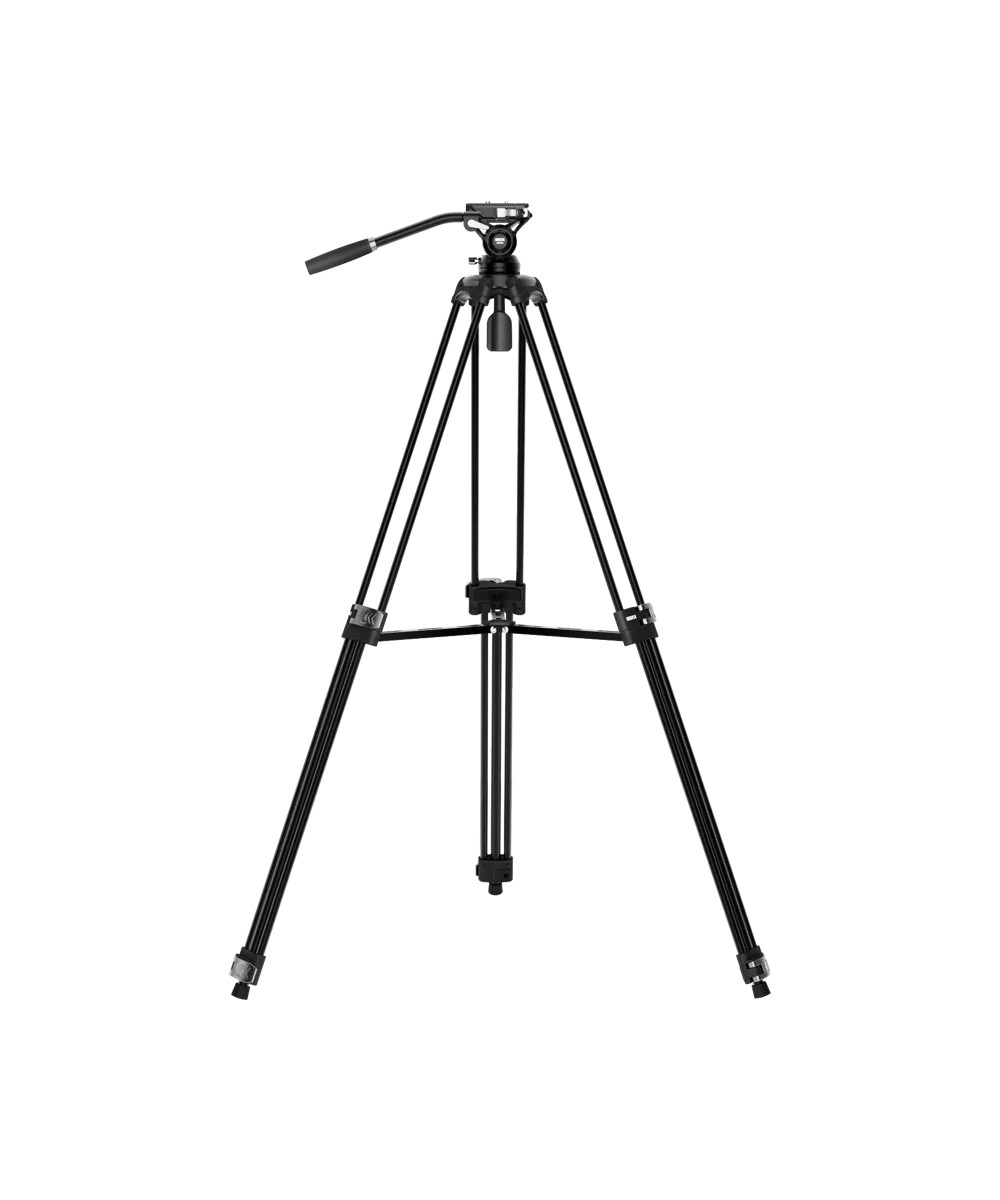 EL-VT01 TREPPIEDE BROADCAST CON TESTA VIDEO SU BASE LIVELLANTE 75MM
