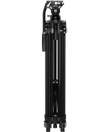 EL-VT01 TREPPIEDE BROADCAST CON TESTA VIDEO SU BASE LIVELLANTE 75MM