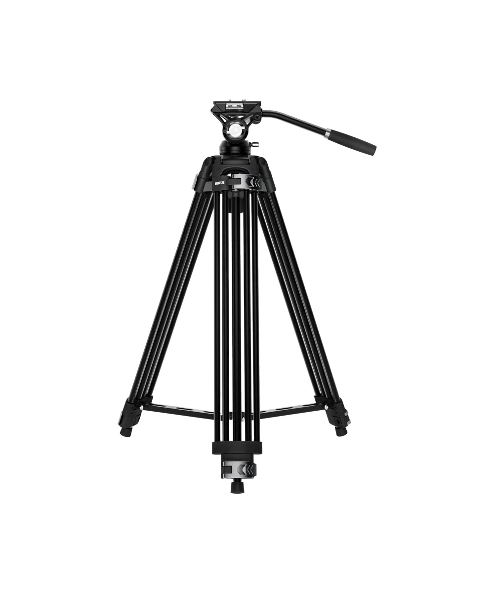 EL-VT01 TREPPIEDE BROADCAST CON TESTA VIDEO SU BASE LIVELLANTE 75MM
