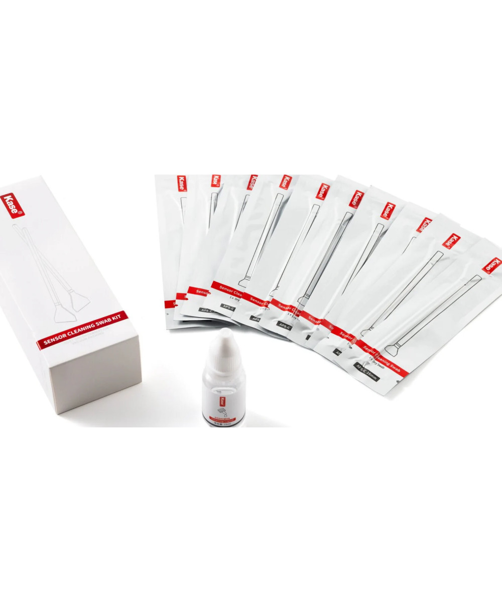 Kit pulizia sensore APS-C con 10 SWAB + Liquido 15 ML