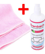ERENBACH 250 ML PROFESSIONAL CLEANING LIQUID FOR DISPLAY AND MICROFIBER CLOTH 30 X 30 CM