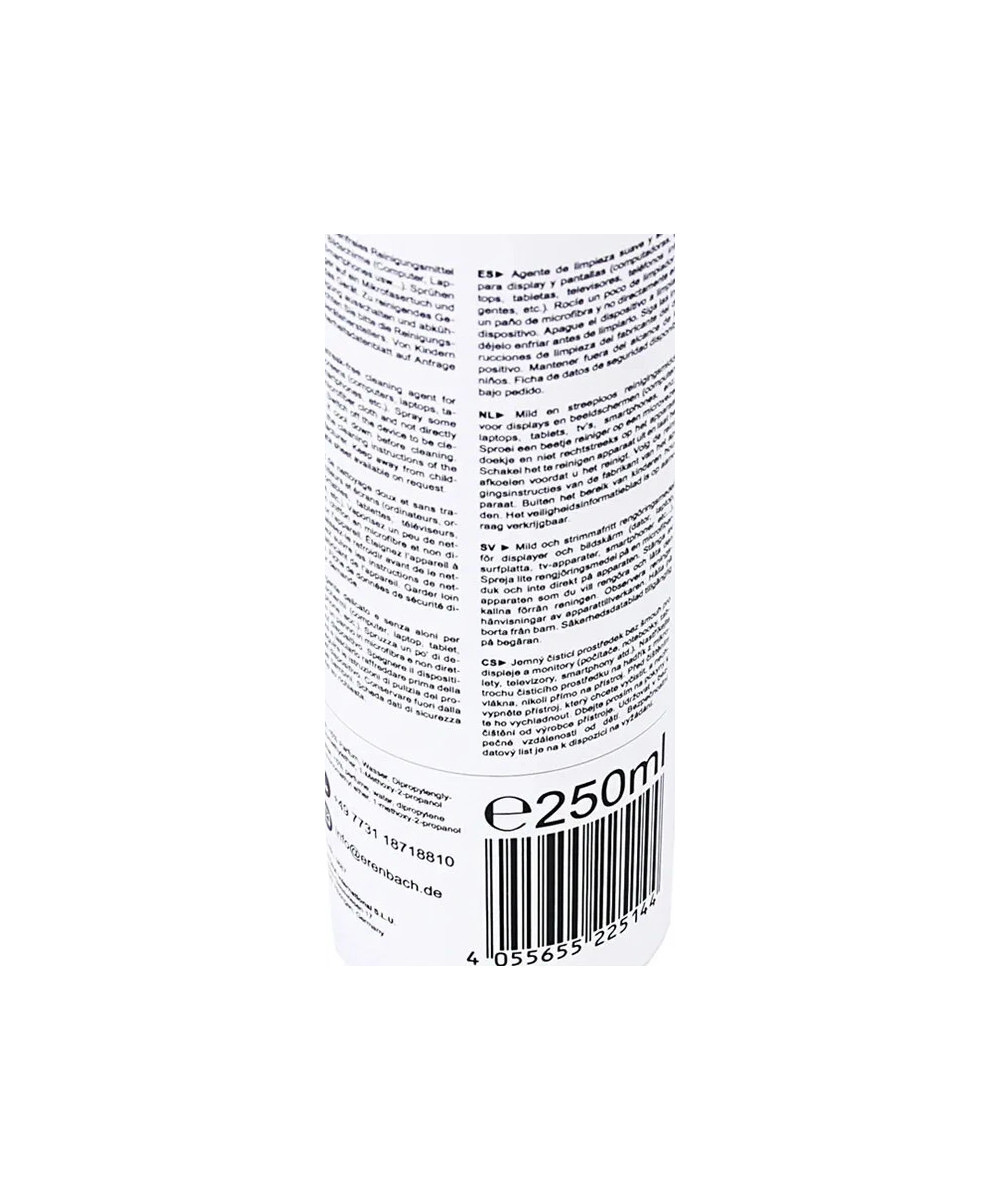 ERENBACH 250 ML PROFESSIONAL CLEANING LIQUID FOR DISPLAY SCREEN SMARTPHONE TABLET TV