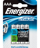 1x4 ENERGIZER Ultimate Lithium Micro AAA 1,5V