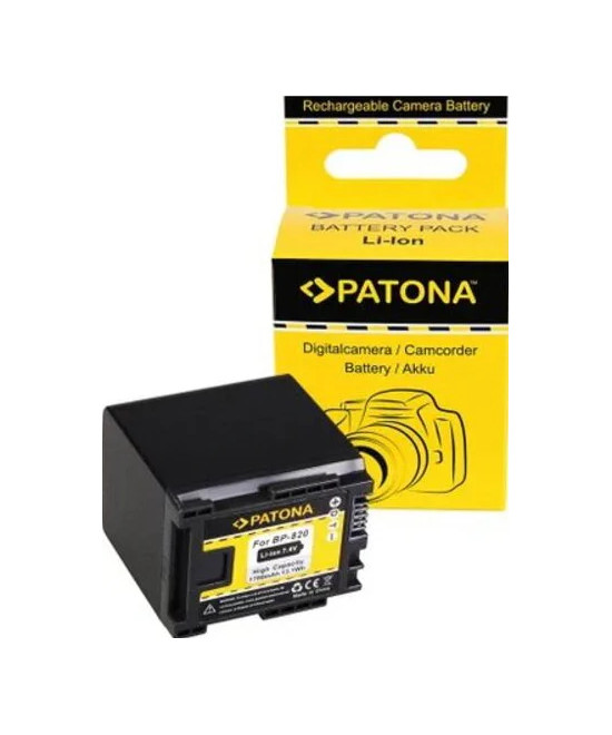1194 Batteria per Canon BP-820, CANON HF-G30, XA20, XA2
