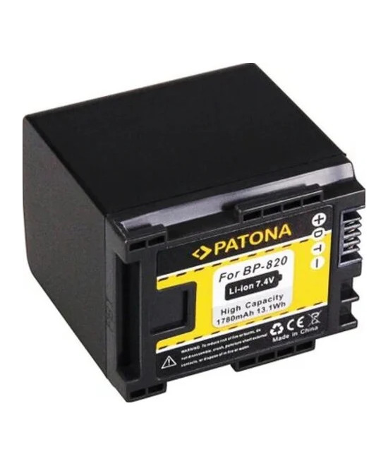 1194 Batteria per Canon BP-820, CANON HF-G30, XA20, XA2