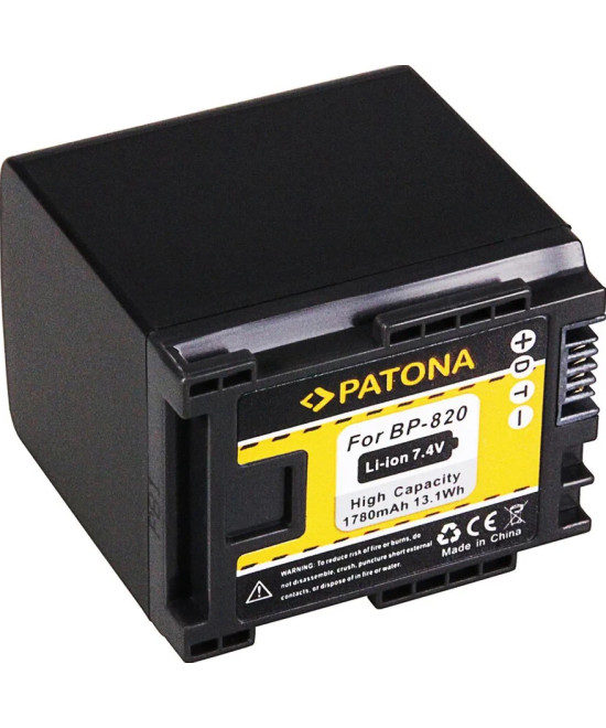 1194 Batteria per Canon BP-820, CANON HF-G30, XA20, XA2