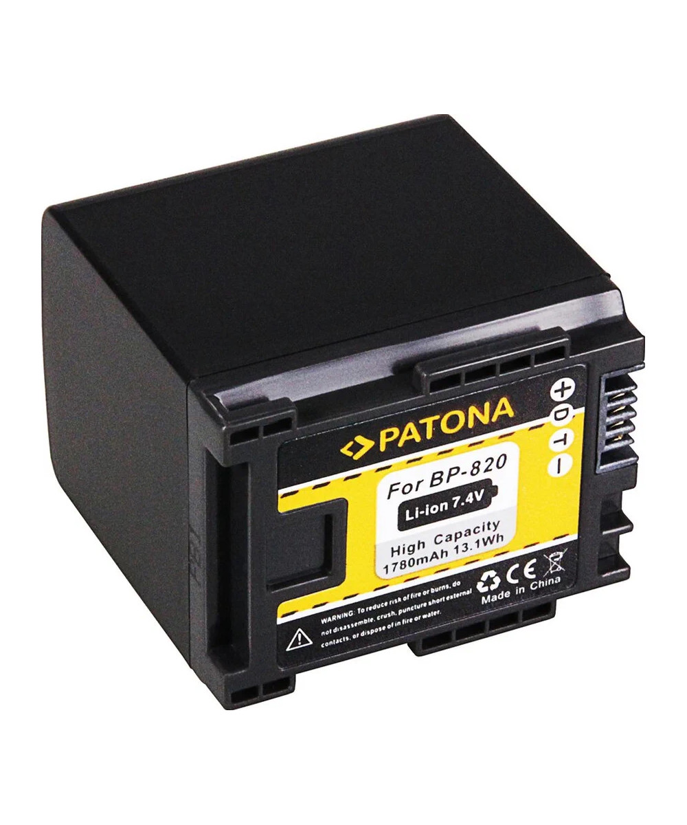 1194 Batteria per Canon BP-820, CANON HF-G30, XA20, XA2