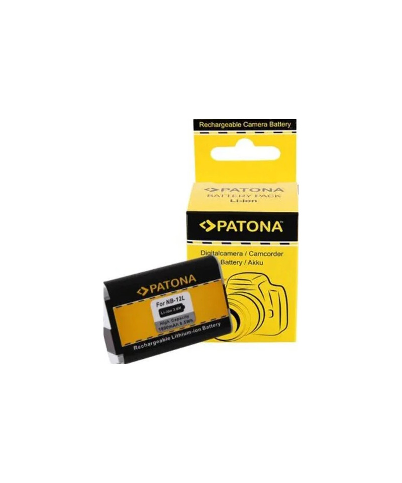 1240 Batteria per Canon NB-12L Legria Mini X Vixia Mini X Powershot G1