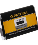 1240 Batteria per Canon NB-12L Legria Mini X Vixia Mini X Powershot G1