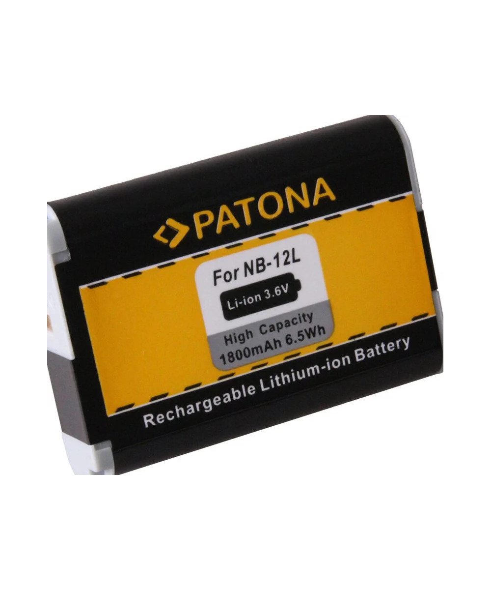 1240 Batteria per Canon NB-12L Legria Mini X Vixia Mini X Powershot G1