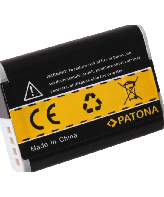 1240 Batteria per Canon NB-12L Legria Mini X Vixia Mini X Powershot G1