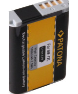 1240 Batteria per Canon NB-12L Legria Mini X Vixia Mini X Powershot G1