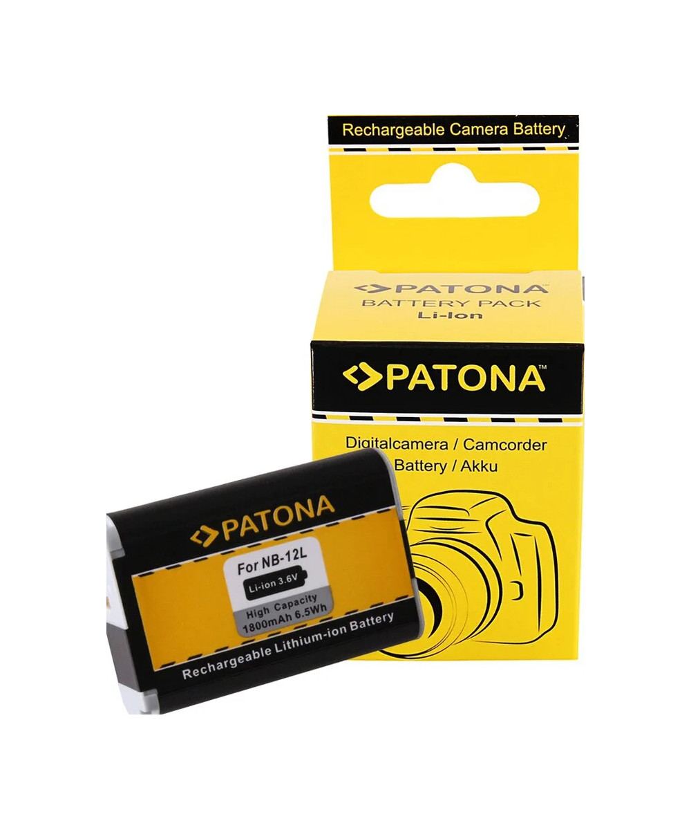 1240 Batteria per Canon NB-12L Legria Mini X Vixia Mini X Powershot G1