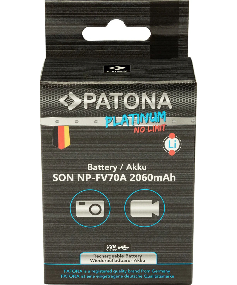1394 Batteria per fotocamera/videocamera Ioni di Litio 2060 mAh