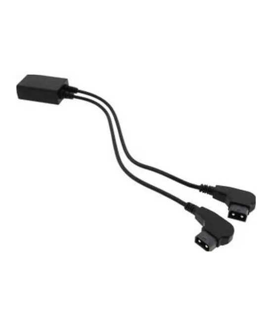 2 vie D-TAP Adattatore Splitter 1 D-TAP maschio a 2 D-TAP femmina