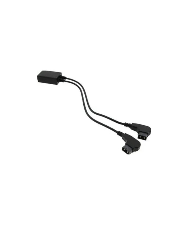 2 vie D-TAP Adattatore Splitter 1 D-TAP maschio a 2 D-TAP femmina