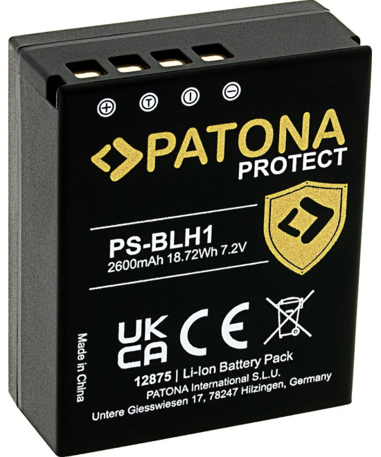 12875 Batteria per fotocamera/videocamera Ioni di Litio 2600 mAh