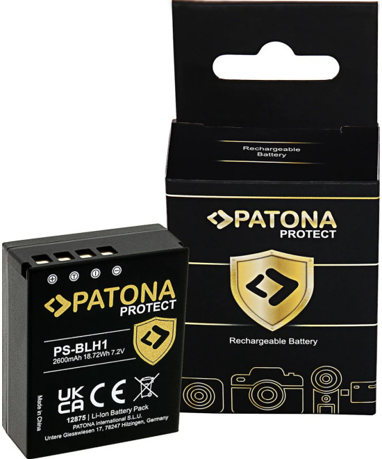 12875 Batteria per fotocamera/videocamera Ioni di Litio 2600 mAh