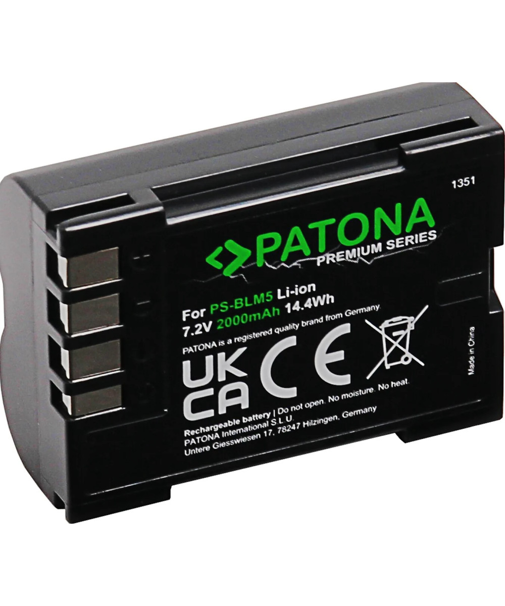 1351 Batteria per fotocamera/videocamera Ioni di Litio 2000 mAh