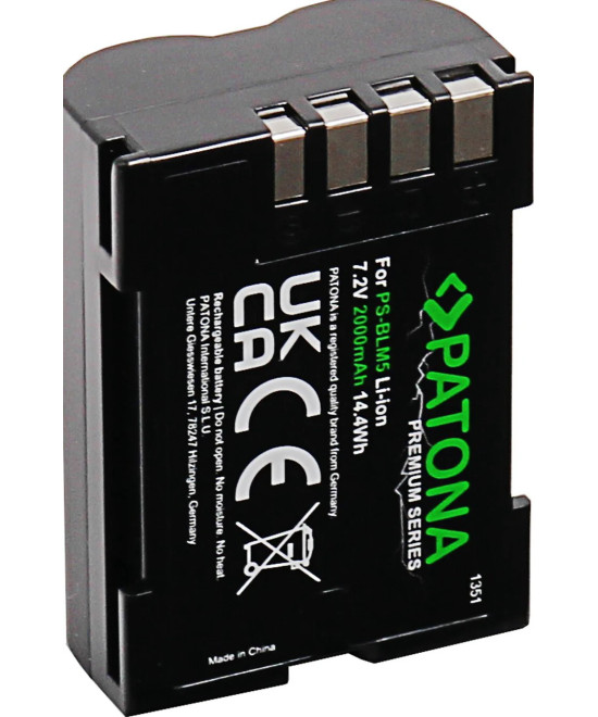 1351 Batteria per fotocamera/videocamera Ioni di Litio 2000 mAh