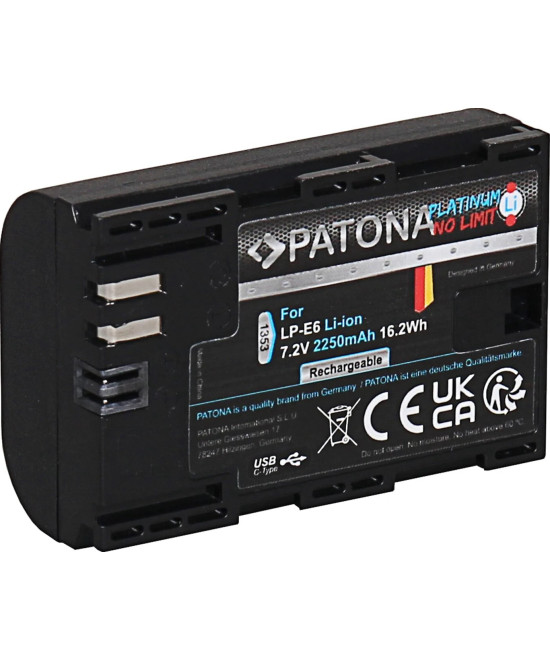 Platinum LP-E6 con porta USB-C