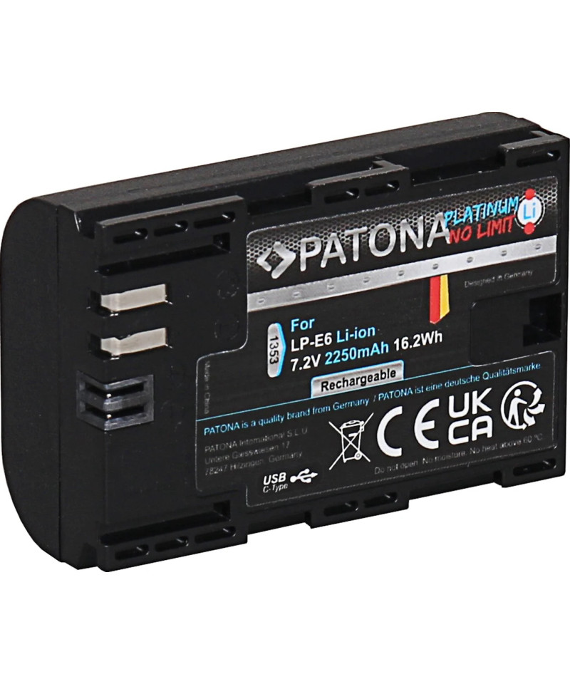 Platinum LP-E6 con porta USB-C