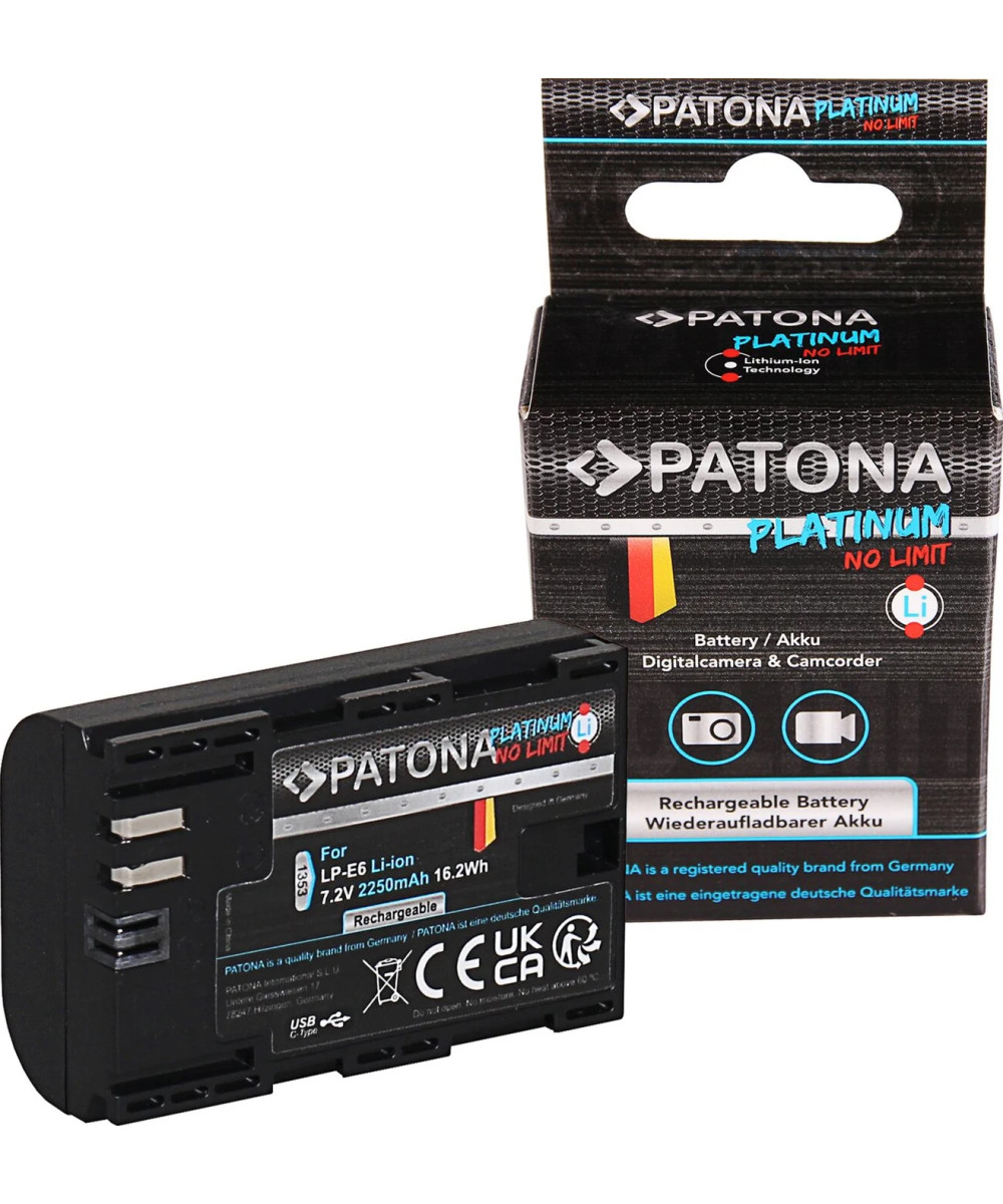 Platinum LP-E6 con porta USB-C