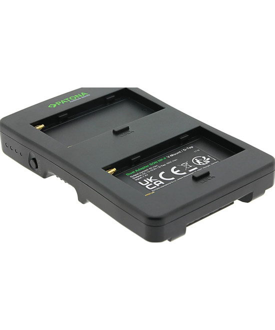 Adattatore Premium V-Mount per batterie Sony NP-F al connettore V-Mount