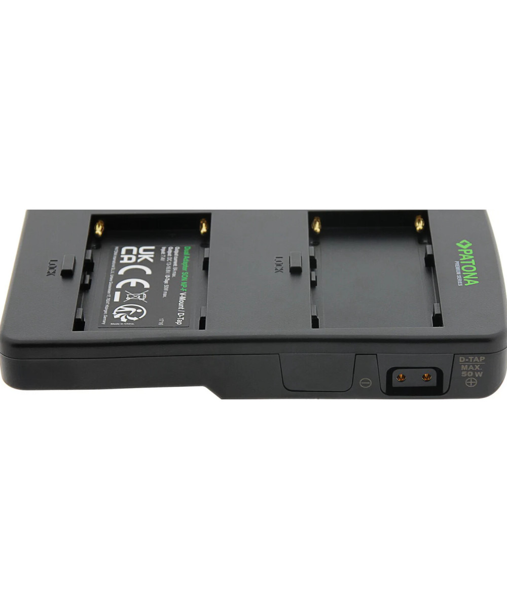 Adattatore Premium V-Mount per batterie Sony NP-F al connettore V-Mount