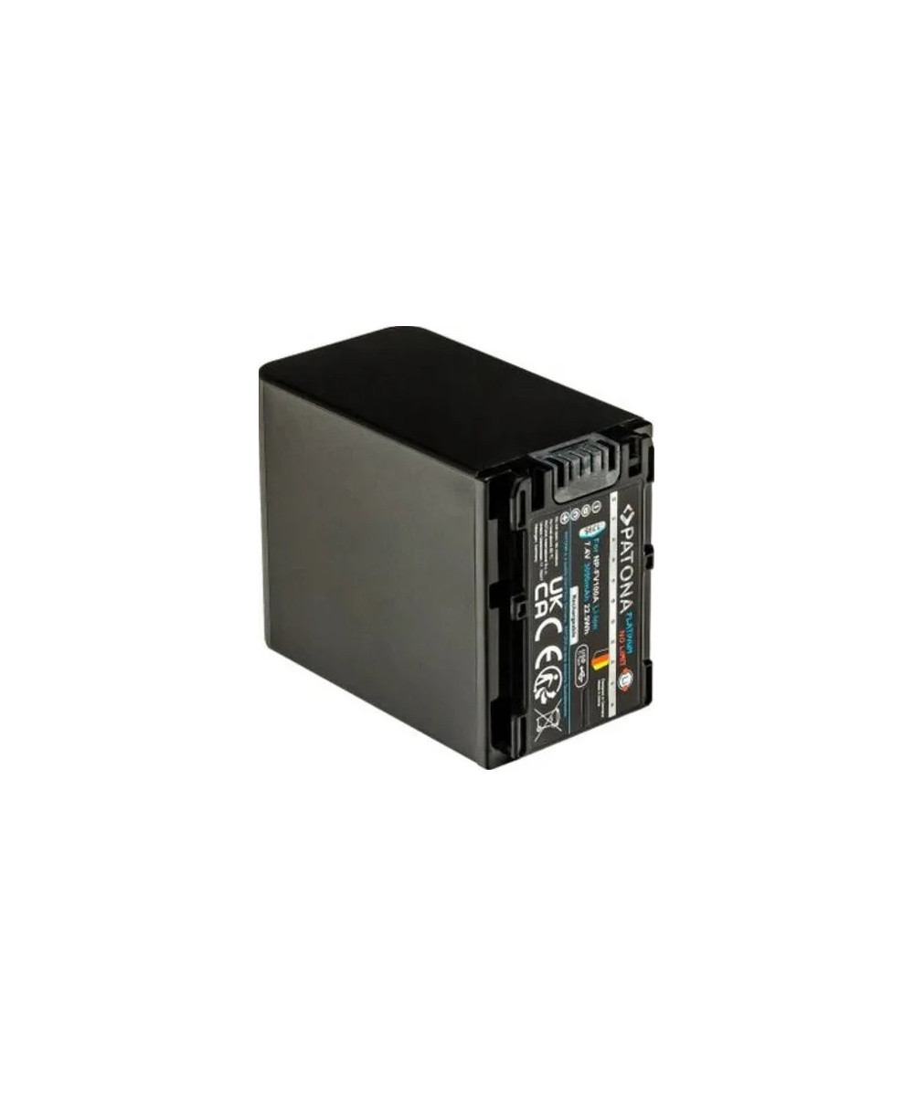 Batteria Platinum con Input USB-C per Sony NP-FV100