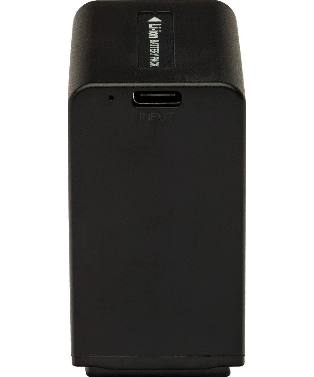Batteria Platinum con Input USB-C per Sony NP-FV100