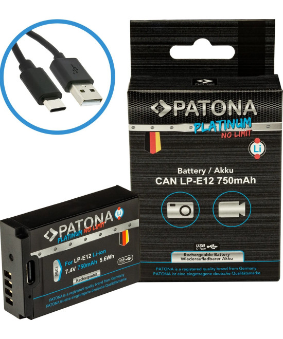 LP-E12 Platinum con USB-C