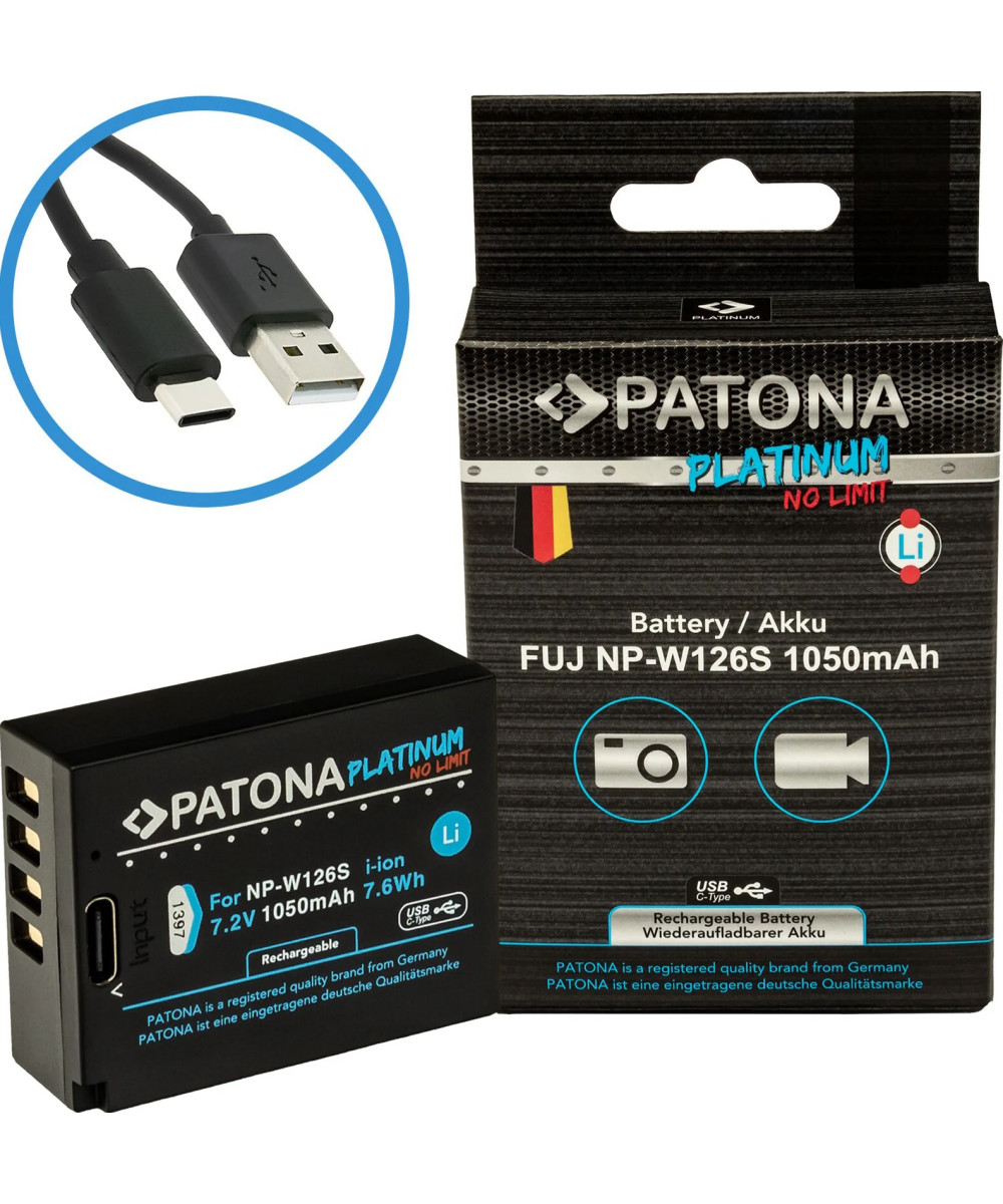 NP-W126S Platinum con USB-C