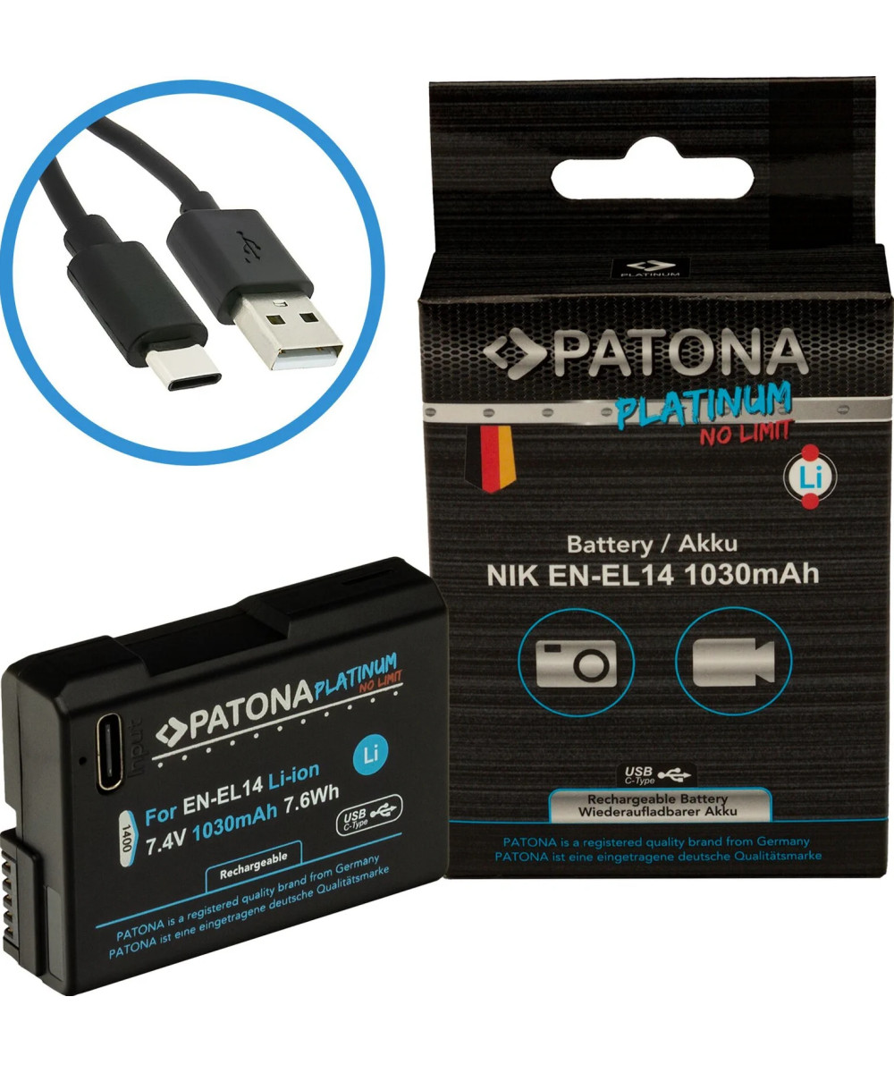 EN-EL14 Platinum con USB-C
