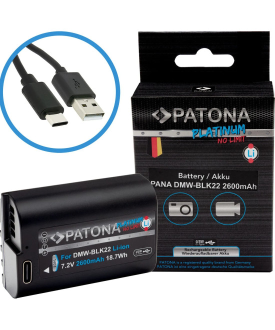 DMW-BLK22 Platinum con USB-C