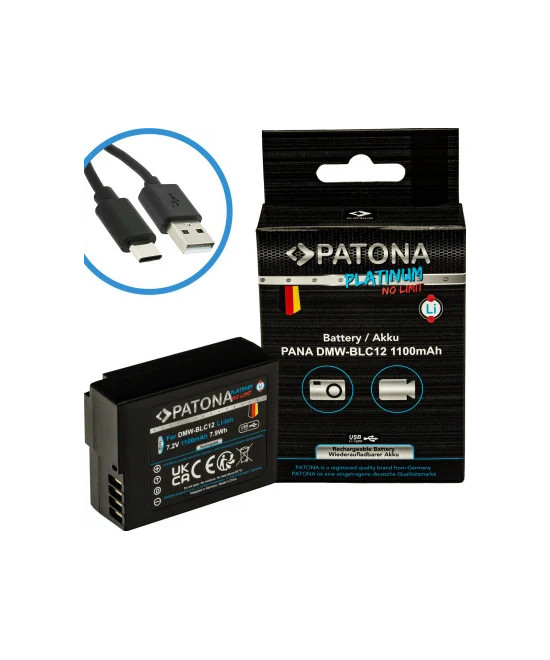 DMW-BLC12 Platinum con USB-C