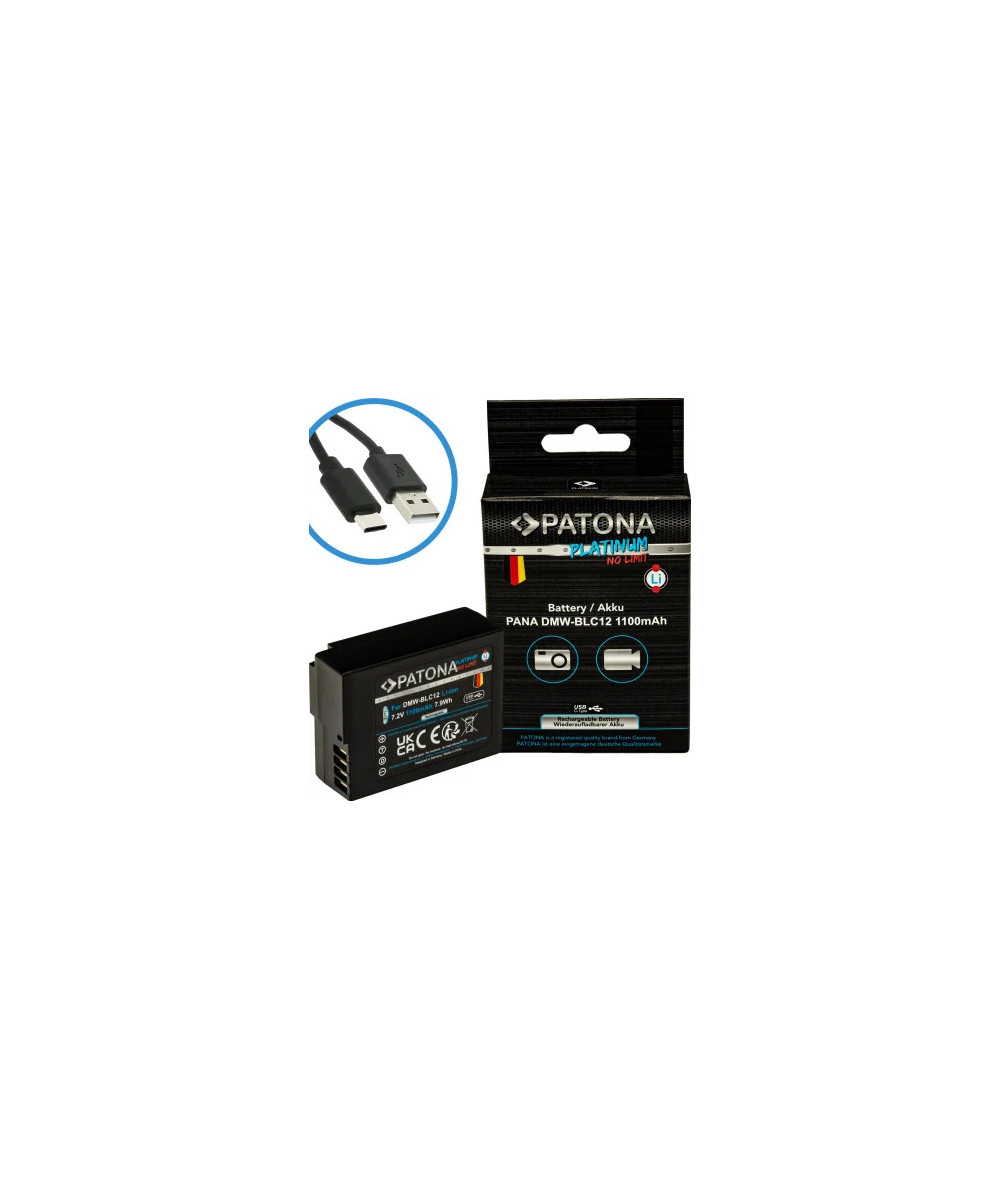 DMW-BLC12 Platinum con USB-C