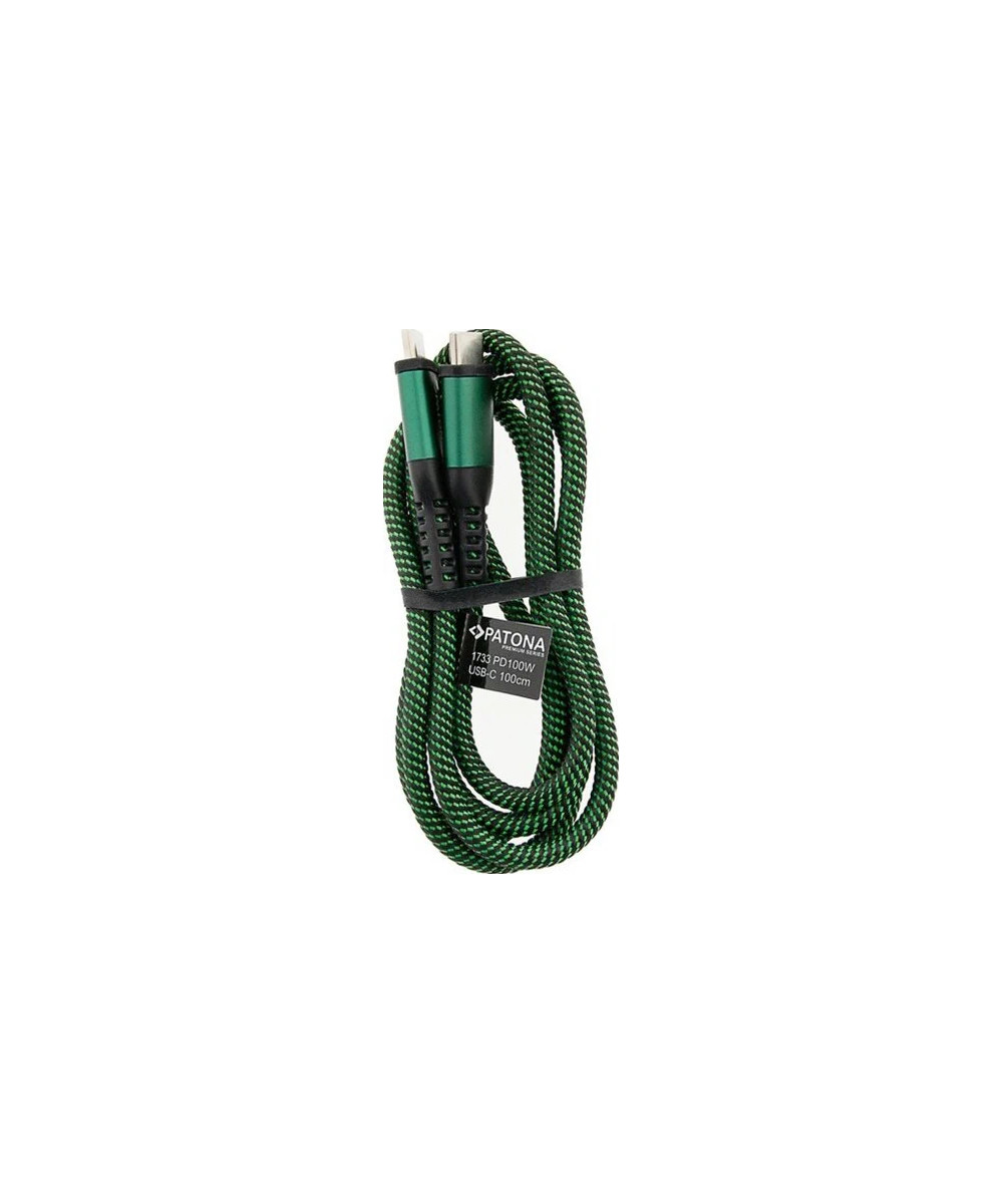 PATONA PD100W USBC TO USB-C CABLE 100CM