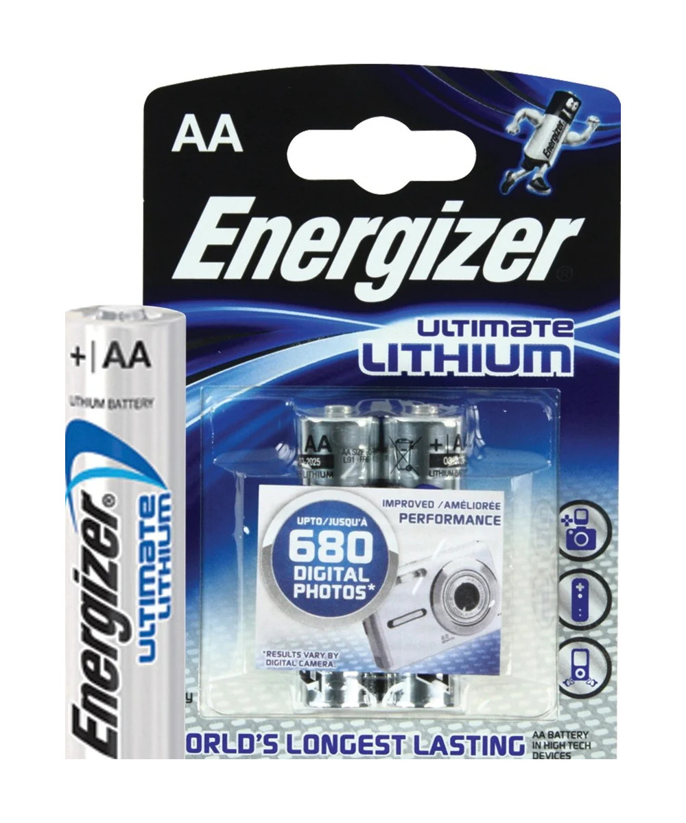 1x2 Energizer Lithium Digital Mignon AA